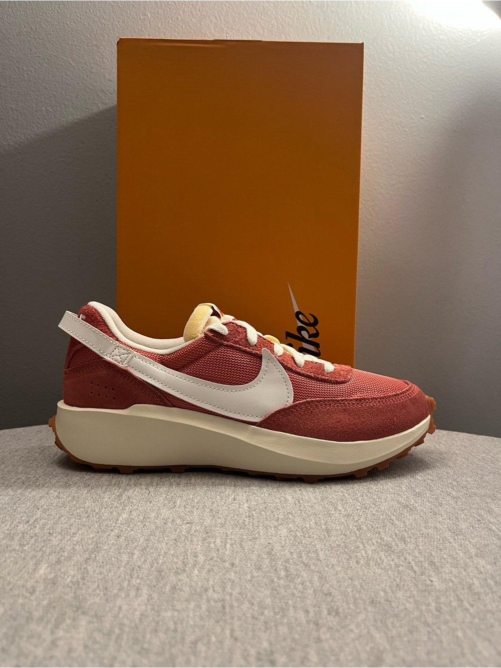 Nike Waffle Debut Vintage Adobe Sail Coconut milk Women's Shoe Size 8 DX2931-600 - Picture 2 of 11